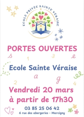 Portes ouvertes École Sainte Véraise