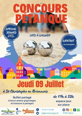 Concours de pétanque Spécial jeunes avec IJ