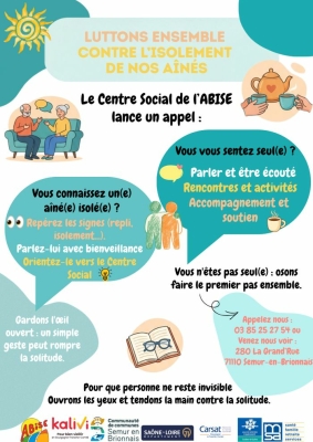 Agir pour nos aînés.