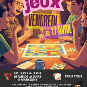 Nouvelle soirée jeux à Marcigny