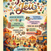 EVENENEMENT - FETE DU JEU à Anzy le Duc