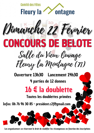 concours de belote 